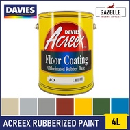 ♞Davies Acreex Rubberized Floor Paint - 4L