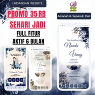 Undangan Digital Website Pernikahan Custom Undangan Online Undangan Website