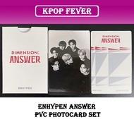 ENHYPEN ANSWER OFFICIAL PVC PHOTOCARD SET