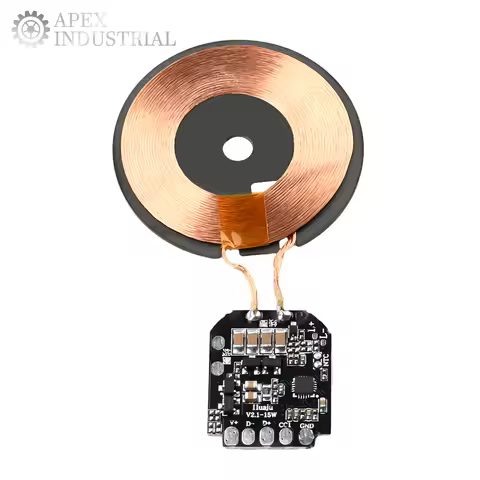 15W High Power Wireless Charger Module Transmitter Module PCBA Board Coil Support Magnetic Induction
