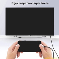AADT Aluminum Built Type C HDTV Cord Delivers 3840x2160 Resolution For Movie Gaming Office Presentat