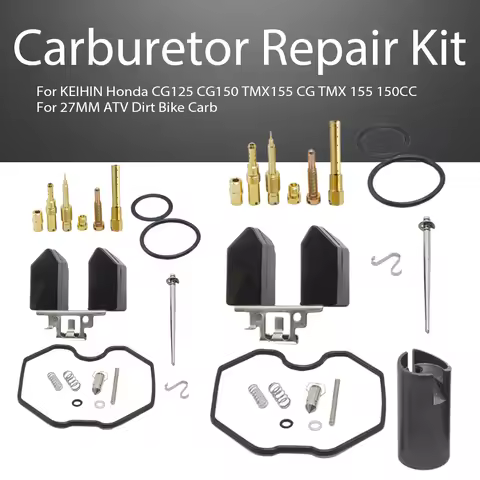 PZ27 Carburetor Repair Kit For CG125 CG150 TMX155 CG TMX 155 150CC 27MM ATV Dirt Bike Carb