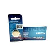 Renata 3V Litium Bateri Lithium Battery CR2477N CR2477 (100% Original)