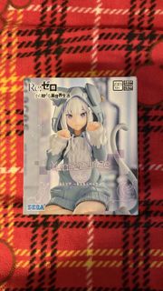 SEGA Re:Zero Emilia Yumemiruze 公仔