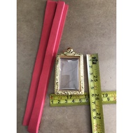 Micron Gold Buddha Amulet Frame