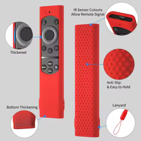 New Samsung Smart TV Remote Silicone Protective Case BN59-01393 CU7000 BN59-01388A BN59-01385A BN59-