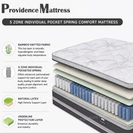 5 Zone Individual Pocket Spring Comfort Mattress