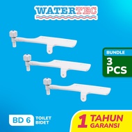 Watertec Ecowasher Sanlux Bidet Kit Faucet Polymer Spray Toilet Seat WC Seat (BD6) x 3pcs