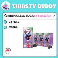Ribena Fruit Drink Less Sugar - 24 x 200ml