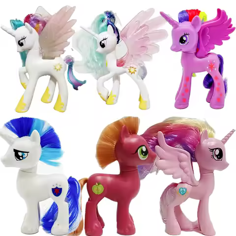 Hasbro Genuine My Little Pony Princess Celestia Luna Princess Cadence Shining Armor Rare Edition Pon