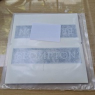 Brompton CHPT3 V2 Decal