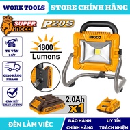 Ingco Battery work light 20V 1800 Lumens CWLI20258 & CWLI2025