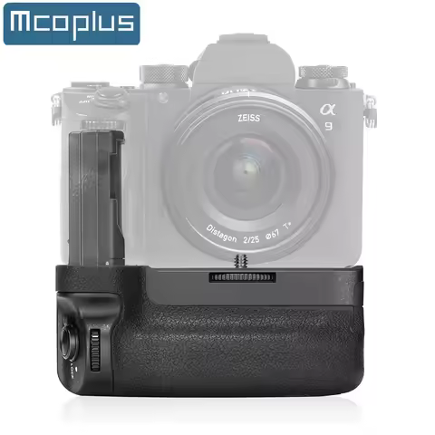 Mcoplus BG-A9 / VG-C3EM Vertical Battery Grip for Sony A9 A7III A7RIII Camera Works with NP-FZ100 Ba