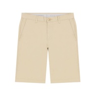 Giordano Mens Cotton Hidden Comfort Bermuda Shorts (01104202002) กางเกงขาสั้นผู้ชาย กางเกงจิออดาโน