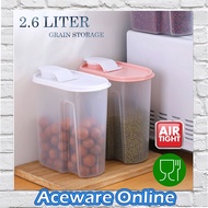 Rice Storage Container Food Cereal Grain Dispenser Food Storage Bekas Simpan Makanan Plastic Tupperware Airtight 食物收纳盒