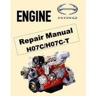 HINO ENGINE H07C H07C-T H07CT SERVICE REPAIR MANUAL