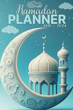 Ramadan Planner 2024: 30 Days Daily Gratitude Dua and Prayer Journal With Goals, Meals, To-Do List, Namaz and Quran Tracker for Women, Men, Kids, Teens