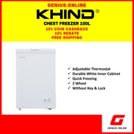 KHIND Chest Freezer (100L) FZ100