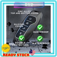 【B174 READY STOCK】BYD Sealion 7 Seal Atto 3 Dolphin Luminous Key Cover Zinc Alloy Smart Key Cover Ke