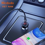Mcdodo CC-6810 Car Charger 30W – 1C + 1A PD – Digital Screen – Fast Charging in the Car