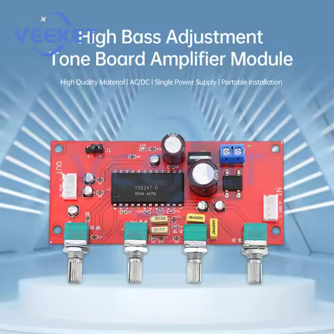 UPC1892 HIFI Stereo Preamp Amplifier Volume Tone Control JRC2150 BBE Preamplifier Treble Balance Bas