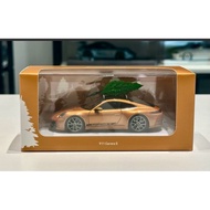 1/43 Porsche Dealer Edition 911 (992.2) Carrera S Nordic Gold Metallic Christmas 2025