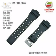 Strap By Farzana STRAP CASIO G-Shock GA-100 GA-110 GA-120 GA-200 GA-300 RUBBER STRAP CASIO G-SHOCK W