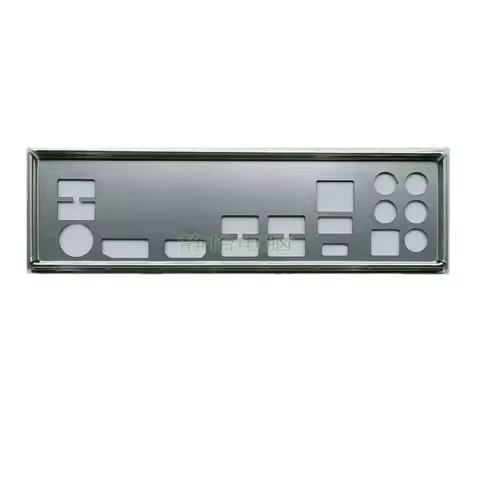 IO Shield Back Plate Blende Bezel For ASRock B450M Steel Legend Motherboard Baffle Bracket BackPlate