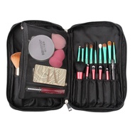 OVW Professional Cosmetic Case Makeup Brush Organizer Black Multi functional Cosmetic Bag