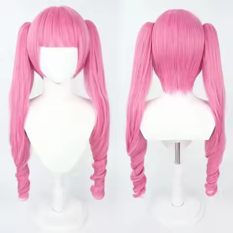 Perona Cosplay Synthetic Long Curly Anime Coser Cute Girl Heat Resistant Fiber High Quality Wig Hall