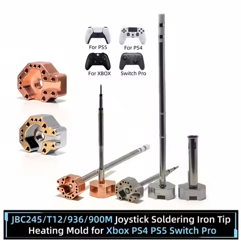 T12/JBC245/936 Joystick Soldering Iron Tip Heating Mold for Xbox PS4 PS5 Switch Pro Controller Joyst