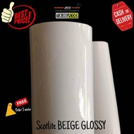 Stiker skotlet motor krem glossy scotlite krem scoopy sticker skotlet krem merk profix untuk motor k