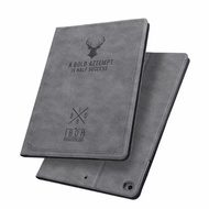 Luxury Vintage Deer Head Smart Stand Case for IPad Air 3 4 9.7 10.2 10.5 10.9 Pro 11 Inch 2021 I Pad Mini 5 4 2 1 Leather Cover