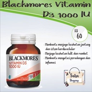 Blackmores Kalbe Vitamin D3 1000 IU 60 Capsules BPOM