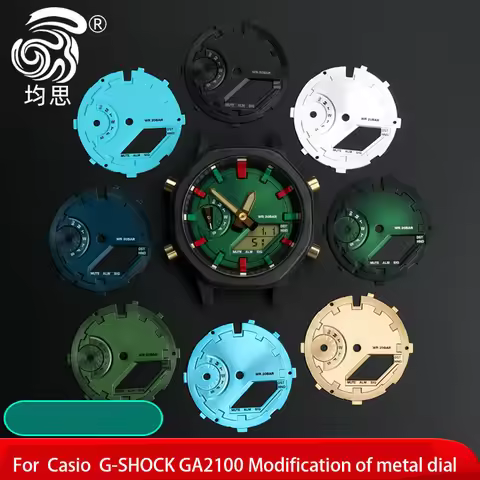 For Ca-sio GSHOCK GA-2100 GA-2110 The 3rd 4th Generation Watch Case Parts Waffle Dial GA2100 GA2110 
