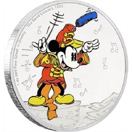 DISNEY – MICKEY THROUGH THE AGES - THE BAND CONCERT 2016 1OZ SILVER PROOF COIN