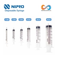 Nipro Syringe 1 3 5 10 20 50 mL