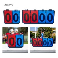 Zxpjkyu SiaBiced Flip Score Board Lightweight Scoring Board Multipurpose Table Score Flippers for