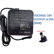 4.74A 19V 90W 5.5*2.5mm ASUS A45D A45V A53 A53B A53E A53J A53T A53S Laptop Charger Adapter