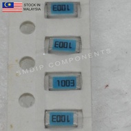 10PCS Taiwan-Grade 100k ±1%, 1206 SMD Resistor (1003)