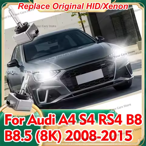 2Pcs D3S D3 Headlights 35W HID Xenon Lamp Bulbs 12V Xenon 6000K 8000K 10000K For Audi A4 S4 RS4 B8 B