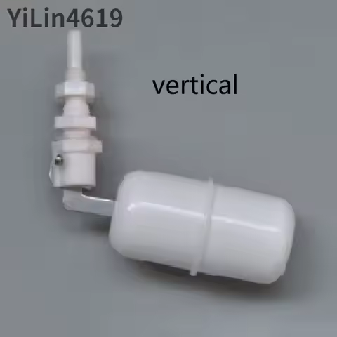Plastic Mini Float Ball Valve Shut Off 1/4 Inch Water Fountain Float Valve Humidifier Float Valve 1 