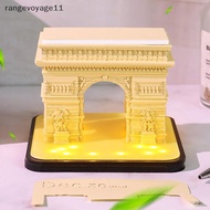 [Range11] Time Piece Calendar 2026 Desk Calendar With LED Light 3D Tear-away Calendar Paper Carving 