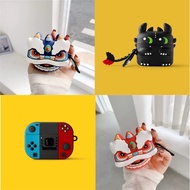 【Stock Ready】Cartoon Earphone Case with Hook Compatible For JEEP EW011 Headphones Cover Earphone Cha