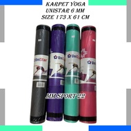 UNISTAR 6 mm Pvc matt yoga mat