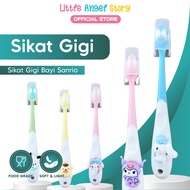 LITTLE ANGEL Cute Character Baby Toothbrush Baby Training Toothbrush Kids Silicone Newborn Baby Gum 