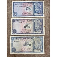duit Lama Satu Ringgit (1 set -3pcs)