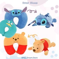 *代購* 日本迪士尼 - 2way Sleep 頸枕連收納公仔 - Stitch 史迪仔 史迪奇 / Pooh 小熊維尼 / Perry 泰瑞