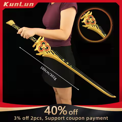 100cm Cos Chiori Prop Uraku Misugiri PU Weapon 1:1 Replic Game Genshin Impact Cosplay Sword Comic Ex