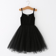 ZZOOI Wednesday Girl Costume Black Gothic Style Ruffle Dress Halloween Carnival Princess Clothes Kid